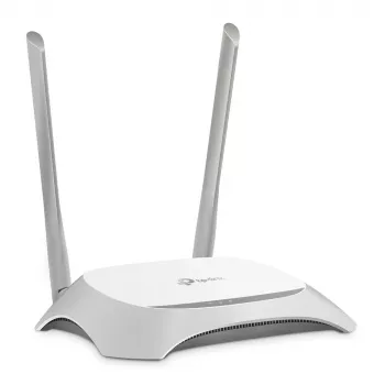 TP-Link TL-WR840N langaton reititin Fast Ethernet yksikaista (2,4 GHz) harmaa, valkoinen