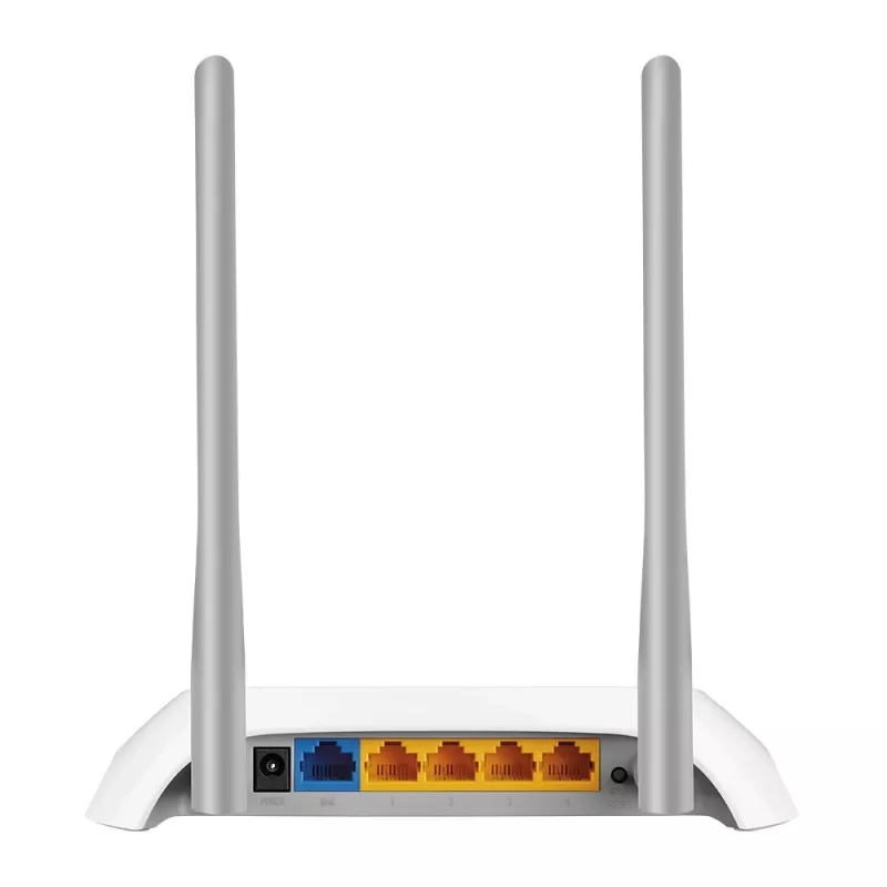 TP-Link TL-WR840N langaton reititin Fast Ethernet yksikaista (2,4 GHz) harmaa, valkoinen