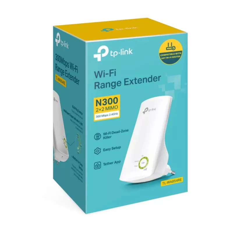 TP-Link 300Mbps WLAN-kantamanlaajennin
