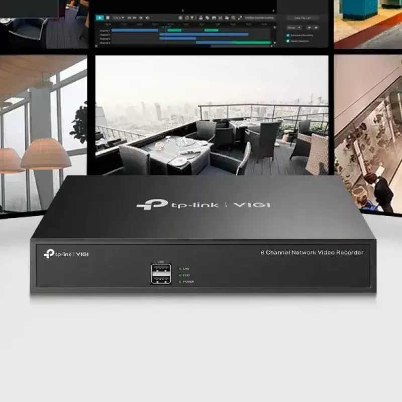 TP-LINK VIGI 8-kanavainen verkkotallennin