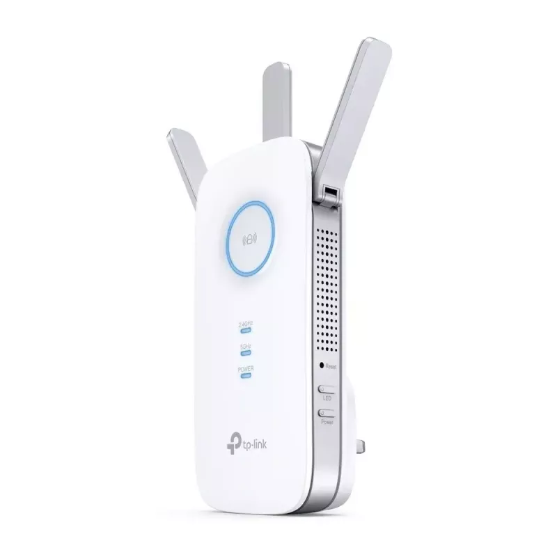 TP-Link RE550 verkonlaajennin verkkolähetin ja -vastaanotin valkoinen 10, 100, 1000 Mbit/s