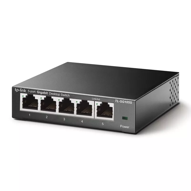 Hallitsematon kytkin TP-Link TL-SG105S 5-porttinen 10/100/1000Mbps