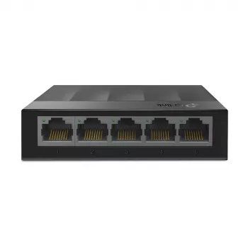 TP-Link 5-porttinen 10/100/1000Mbps työpöytäverkkokytkin, hallitsematon, Gigabit Ethernet (10/100/1000), seinäasennettava