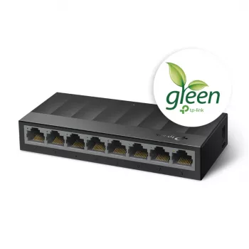 TP-Link 8-porttinen 10/100/1000Mbps työpöytäverkkokytkin, hallitsematon, Gigabit Ethernet (10/100/1000), seinäasennettava