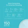 TP-Link AX1800 Whole Home Mesh Wi-Fi 6 -järjestelmä, 3 kpl:n pakkaus