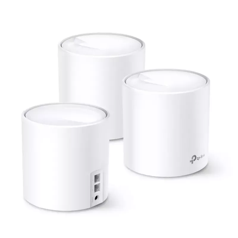 TP-Link AX1800 Whole Home Mesh Wi-Fi 6 -järjestelmä, 3 kpl:n pakkaus