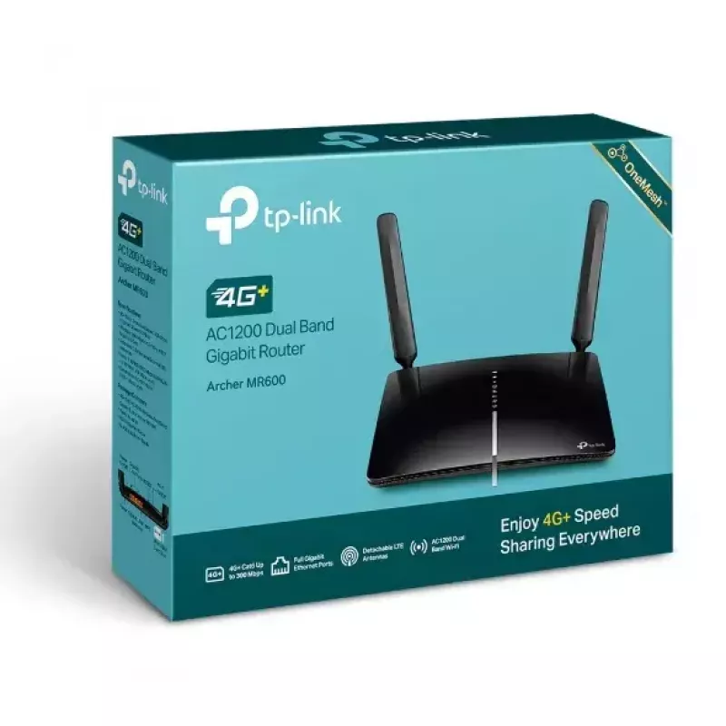 TP-Link 4G+ Cat6 AC1200 langaton kaksikaistainen Gigabit-reititin