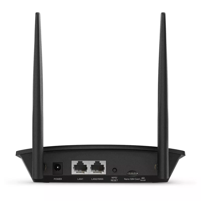 TP-Link TL-MR100 WLAN-reititin Fast Ethernet yksikaista (2,4 GHz) 4G musta