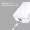 TP-Link TL-PA7017 KIT PowerLine-verkkosovitin 1000 Mbit/s Ethernet LAN valkoinen 2 kpl