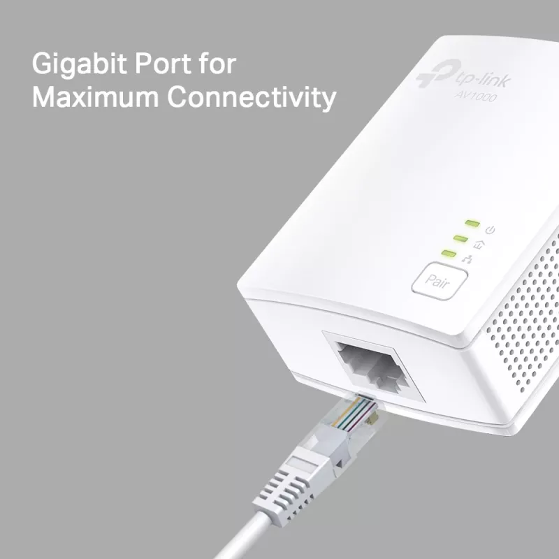 TP-Link TL-PA7017 KIT PowerLine-verkkosovitin 1000 Mbit/s Ethernet LAN valkoinen 2 kpl
