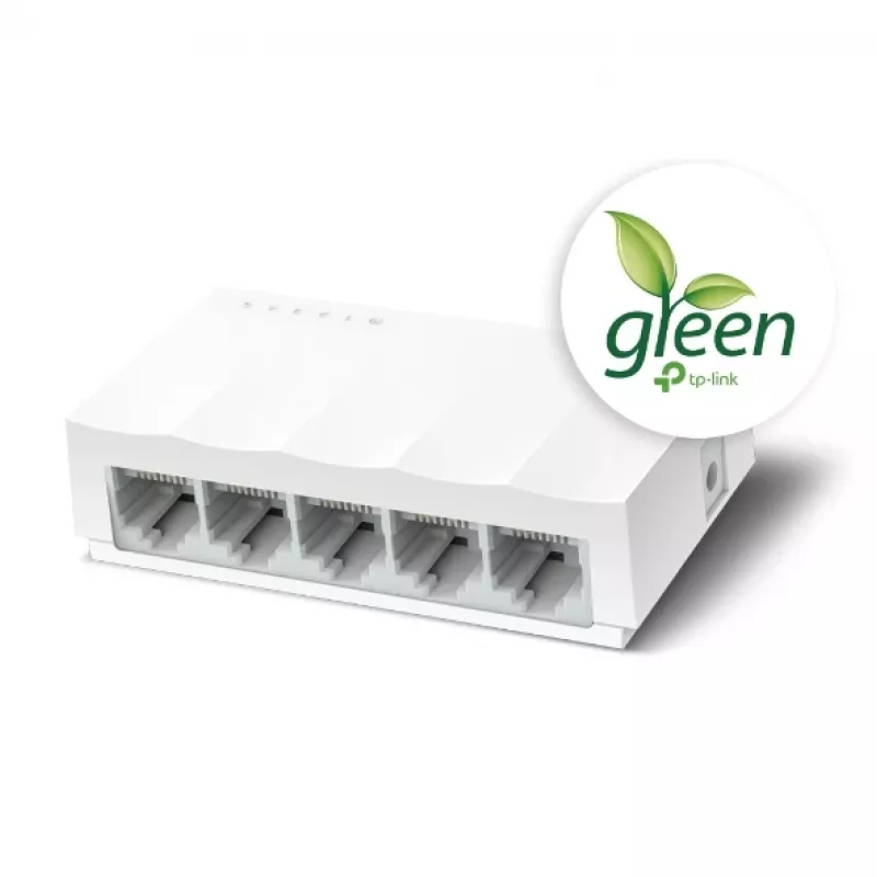 Verkkokytkin TP-Link LS1005 hallitsematon Fast Ethernet valkoinen