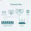 Verkkokytkin TP-Link LS1005 hallitsematon Fast Ethernet valkoinen