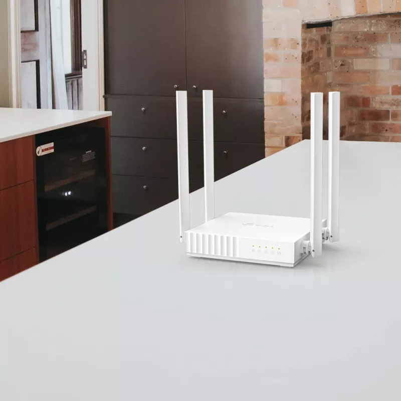 TP-Link ARCHER C24 WLAN-reititin Fast Ethernet dual band (2,4 GHz / 5 GHz) valkoinen