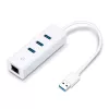 TP-Link UE330 kannettavan telakka/porttitoistin johdollinen USB 3.2 Gen 1 (3.1 Gen 1) Type-A valkoinen