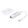 TP-Link UE330 kannettavan telakka/porttitoistin johdollinen USB 3.2 Gen 1 (3.1 Gen 1) Type-A valkoinen