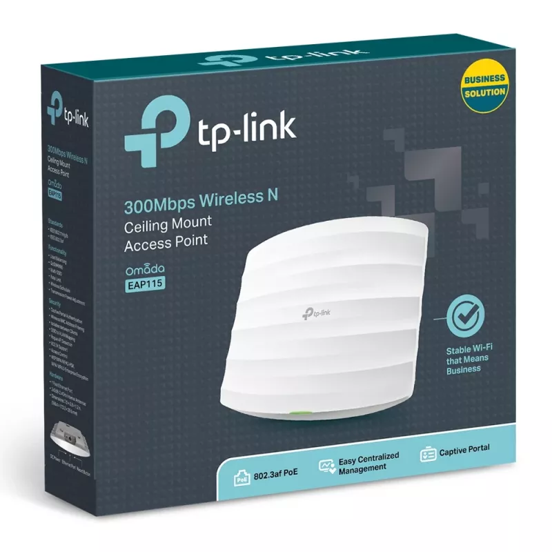TP-Link Omada 300Mbps langaton N kattoasennettava tukiasema