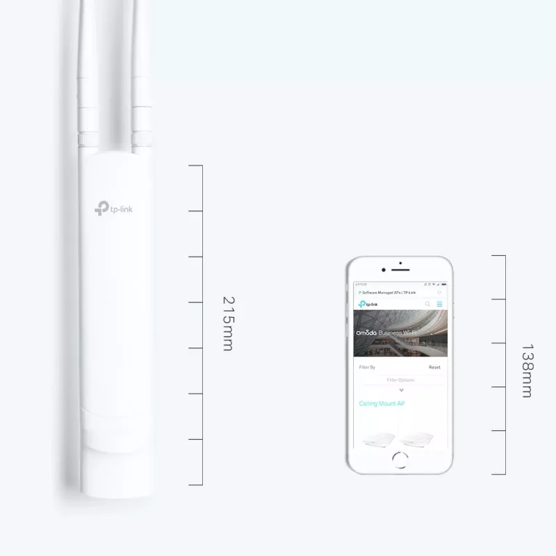 Langaton tukiasema TP-Link EAP110-Outdoor 2.4GHz Wi-Fi N