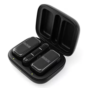 Klipsimikrofonin langaton järjestelmä Rode Wireless Micro musta