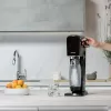 SodaStream ART musta Steel -hiilihapotuslaite 1 L, hiilidioksidisylinteri 60 L
