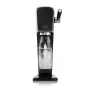 SodaStream ART musta Steel -hiilihapotuslaite 1 L, hiilidioksidisylinteri 60 L
