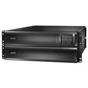 APC Smart-UPS X SMX3000RMHV2U - 3000VA, 8x C13, 1x C19 pistorasia, USB, laajennettava käyttöaika
