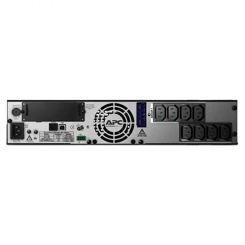APC Smart-UPS X SMX750I - 750VA, 8x C13 lähtö, USB, laajennettava käyttöaika