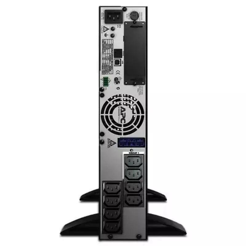 APC Smart-UPS X SMX750I - 750VA, 8x C13 lähtö, USB, laajennettava käyttöaika