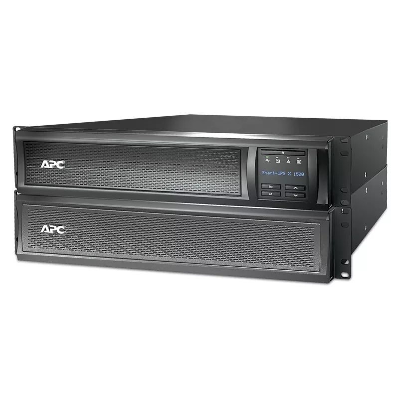 APC Smart-UPS X SMX1500RMI2UNC - 1500VA, 8x C13 lähtö, USB, laajennettava käyttöaika, NMC