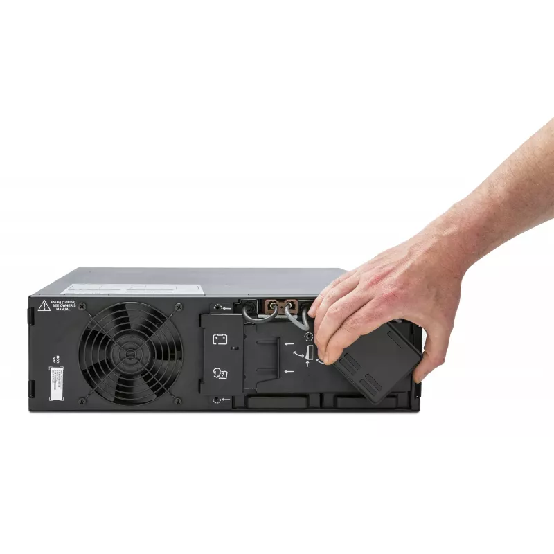 APC Smart-UPS On-Line SRT5KRMXLI - 5000VA, 6x C13, 4x C19 lähtö, räkkiasennus, integroitu NMC