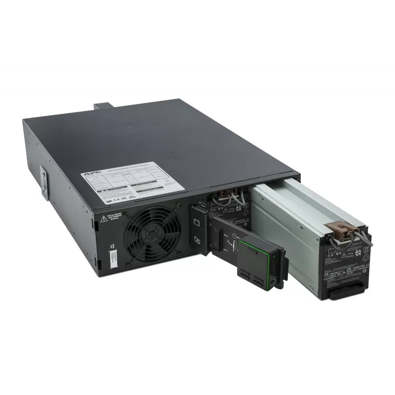 APC Smart-UPS On-Line SRT5KRMXLI - 5000VA, 6x C13, 4x C19 lähtö, räkkiasennus, integroitu NMC