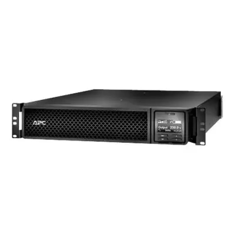 APC Smart-UPS On-Line SRT3000RMXLI - 3000VA, 8x C13 & 2x C19, räkkiasennus