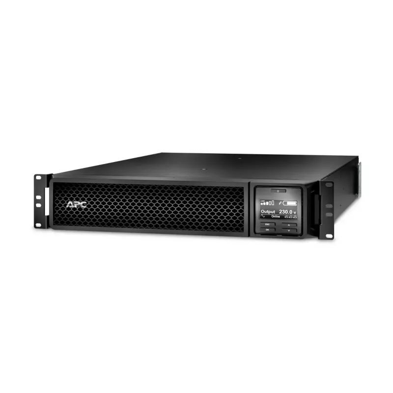 APC Smart-UPS On-Line SRT2200RMXLI-NC - 2200VA, 8x C13 & 2x C19, räkkiasennus, NMC