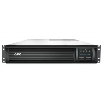 APC Smart-UPS, Line Interactive, 2200VA, Rackmount 2U, 230V, 8x IEC C13+2x IEC C19 lähdöt, verkkokortti, AVR, LCD