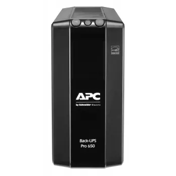 APC BR650MI UPS (keskeytymätön virransyöttö) Line-Interactive 0,65 kVA 390 W 6 AC-lähtöä