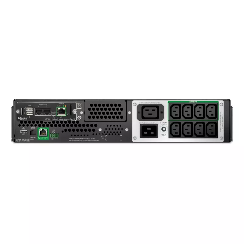 APC Smart-UPS Li-ion SMTL3000RMI2UCNC - 8xC13 & 1xC19, rack-asennus 2U, SmartConnect, NMC, 3000VA