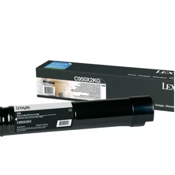 Värikasetti Lexmark C950X2KG 15000 sivua musta
