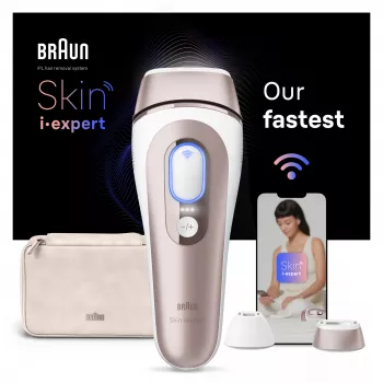 Braun Skin i-expert PL7147 Intense Pulsed Light (IPL) ruusukulta, valkoinen