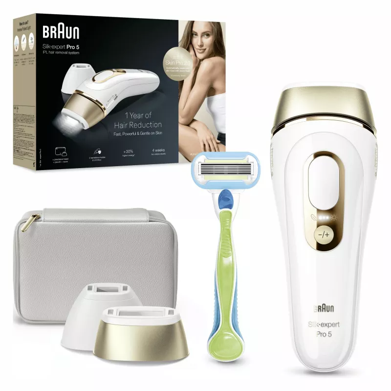 Braun PL5152 Intense pulsed light (IPL) kulta, valkoinen