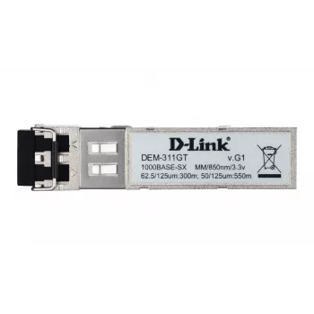 D-Link 1-porttinen Mini-GBIC SFP 1000BaseSX, 550 m kaikille