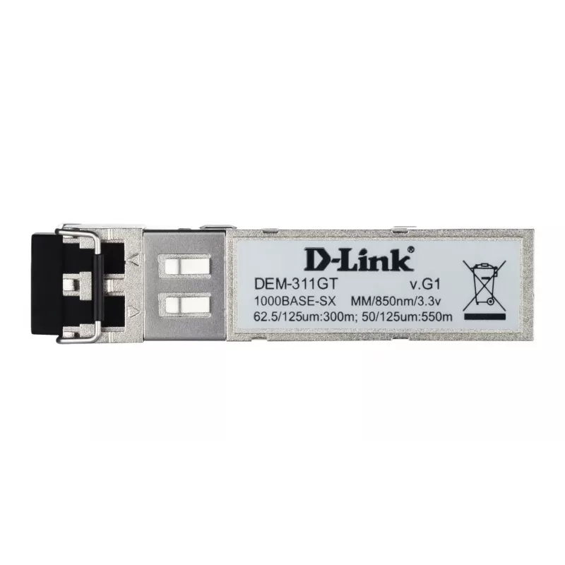 D-Link 1-porttinen Mini-GBIC SFP 1000BaseSX, 550 m kaikille
