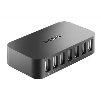 D-Link 7-porttinen Hi-Speed USB 2.0 -keskitin