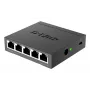 D-Link DGS-105 hallitsematon L2 Gigabit Ethernet (10/100/1000) musta