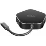 D-Link 4-in-1 USB-C-keskitin HDMI:llä ja Power Delivery -toiminnolla