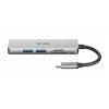 D-Link 5-in-1 USB-C-keskitin HDMI:llä ja SD/microSD-kortinlukijalla