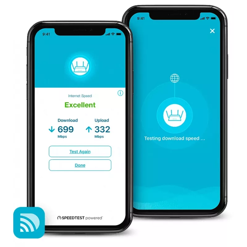 D-Link AX1800 Mesh Wi-Fi 6 Range verkkotoistin valkoinen 100, 1000 Mbit/s