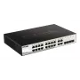 D-Link DGS-1210-20 hallittava L2 Gigabit Ethernet (10/100/1000) 1U musta