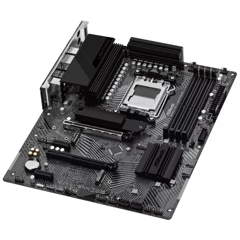ASRock emolevy B650 PG Lightning AM5 AMD B650 USB 3.2 SATA 3 7.1ch HD Audio ATX