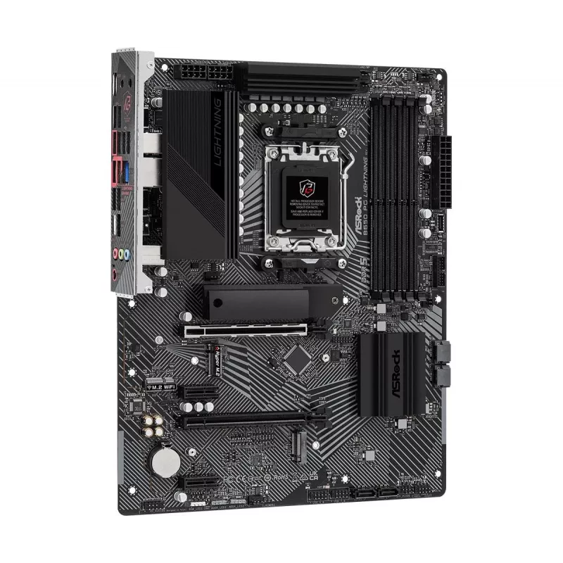 ASRock emolevy B650 PG Lightning AM5 AMD B650 USB 3.2 SATA 3 7.1ch HD Audio ATX