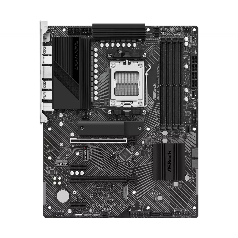 ASRock emolevy B650 PG Lightning AM5 AMD B650 USB 3.2 SATA 3 7.1ch HD Audio ATX