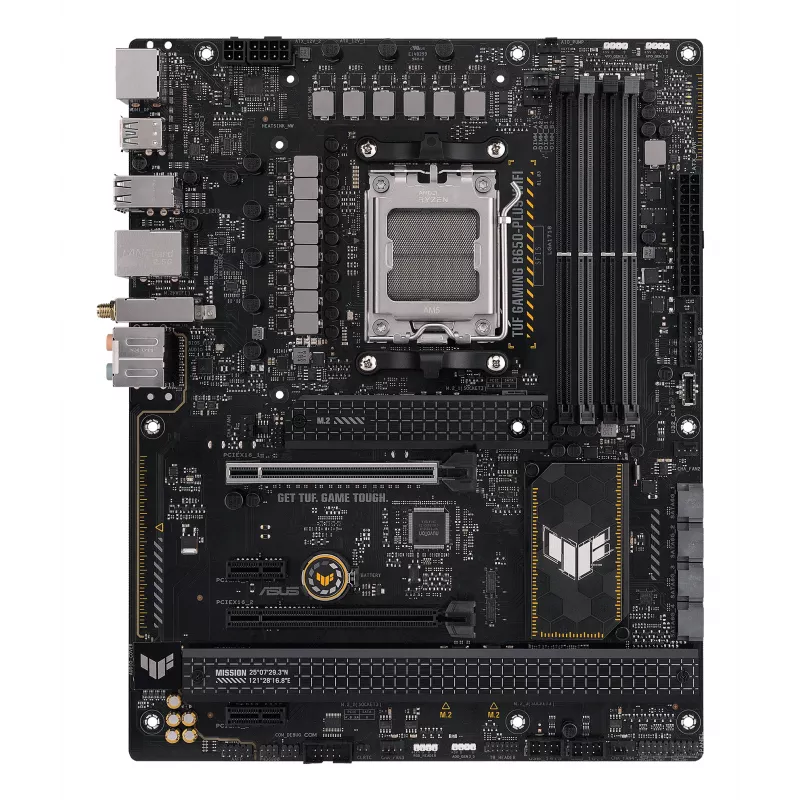 Emolevy ASUS TUF GAMING B650-PLUS WIFI — AMD B650, kanta AM5, ATX, DDR5, 4 DIMM, Wi-Fi 6, 2.5Gb LAN, 3x M.2